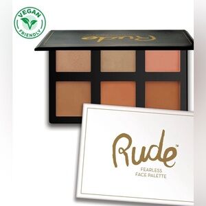 🌼🌼3 for$15🌼🌼
New In Box: Rude Fearless Face Palette with mirror